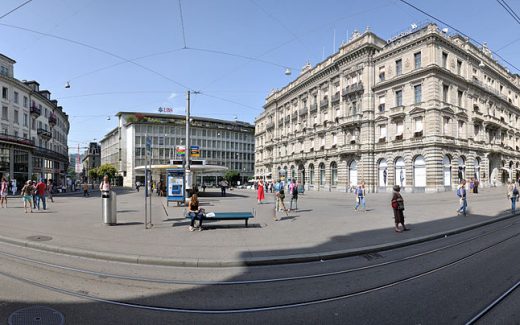 Paradeplatz in Zürich